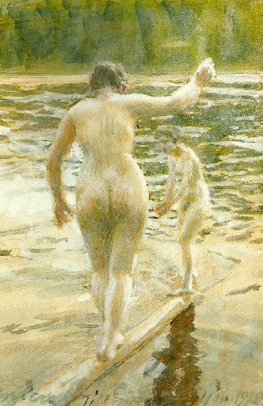 Anders Zorn balans France oil painting art